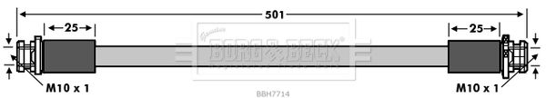 BORG & BECK Jarruletku BBH7714